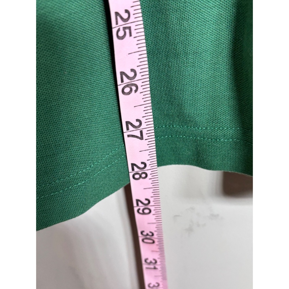 Lacoste Mens Green Classic Fit Pique Cotton Short Sleeve Polo Shirt Size 7 XL - Picture 9 of 12